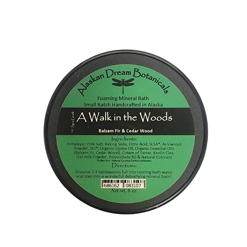 A Walk in the Woods Spa Grade Foaming Mineral Bath