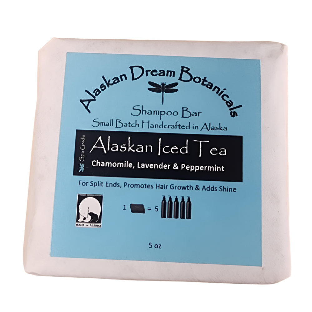 Alaskan Iced Tea Spa Grade Shampoo bar