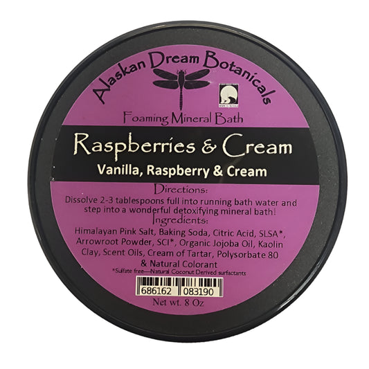 Raspberries & Cream Everyday Foaming Mineral Bath