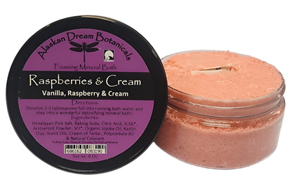 Raspberries & Cream Everyday Foaming Mineral Bath