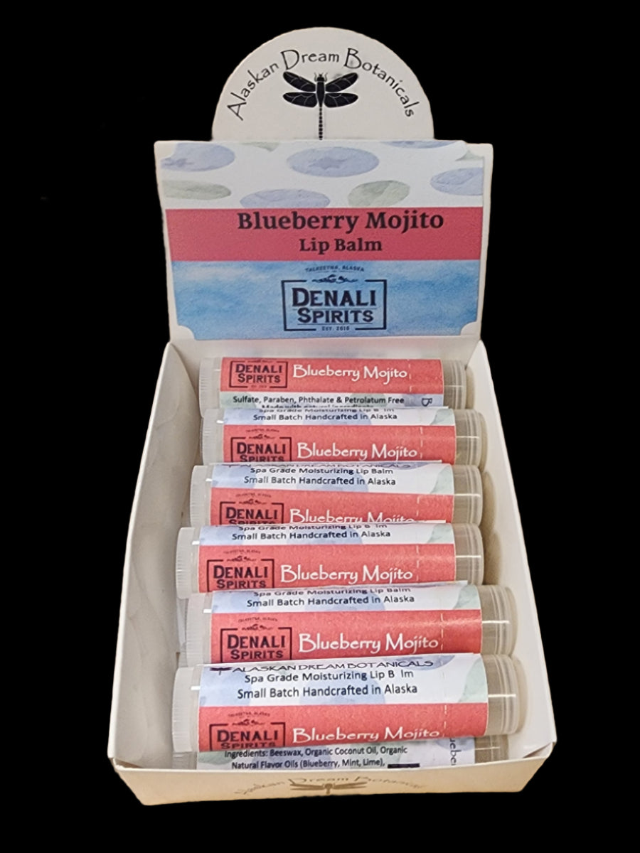 Denali Spirits Blueberry Mojito Lip Balm