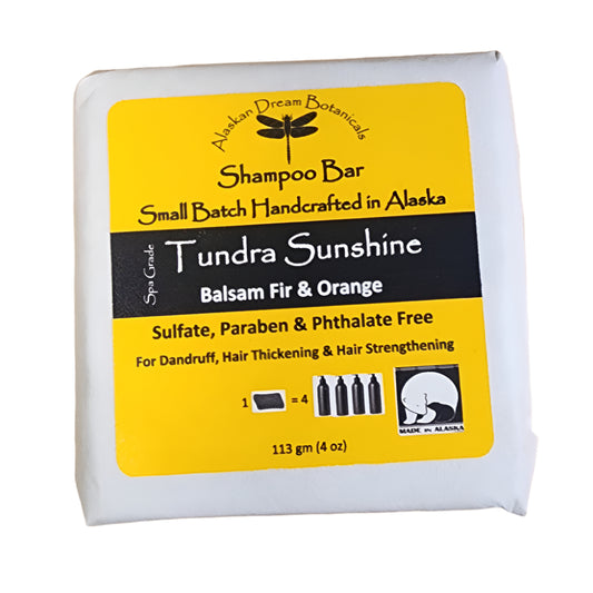 Tundra Sunshine Spa Grade Shampoo Bar