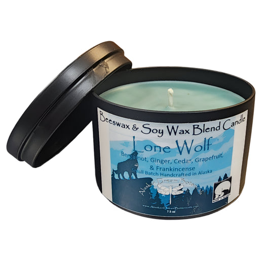 Lone Wolf Candle - 7.5oz Tin