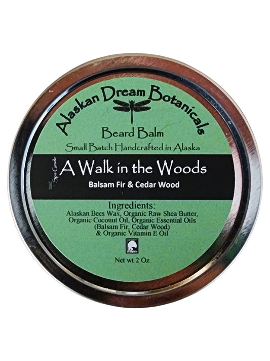 A Walk in the Woods Spa Grade Beard Balm - Alaskan Dream Botanicals