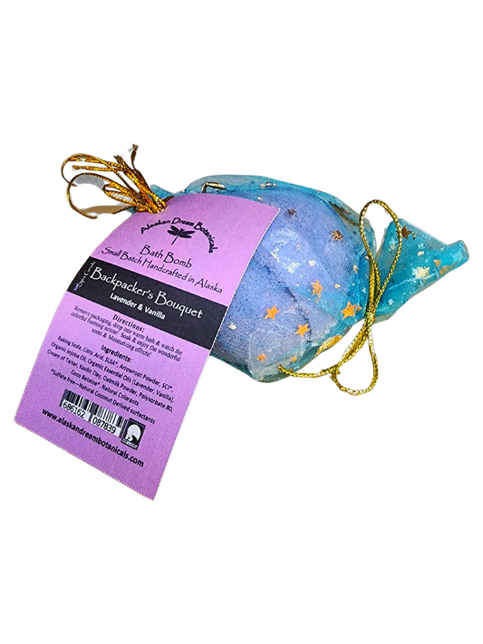 Backpacker's Bouquet Spa Grade Bath Bomb