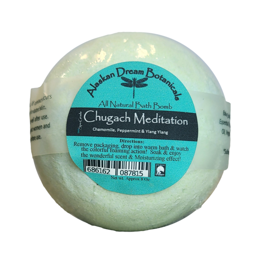 Chugach Meditation Spa Grade Bath Bomb