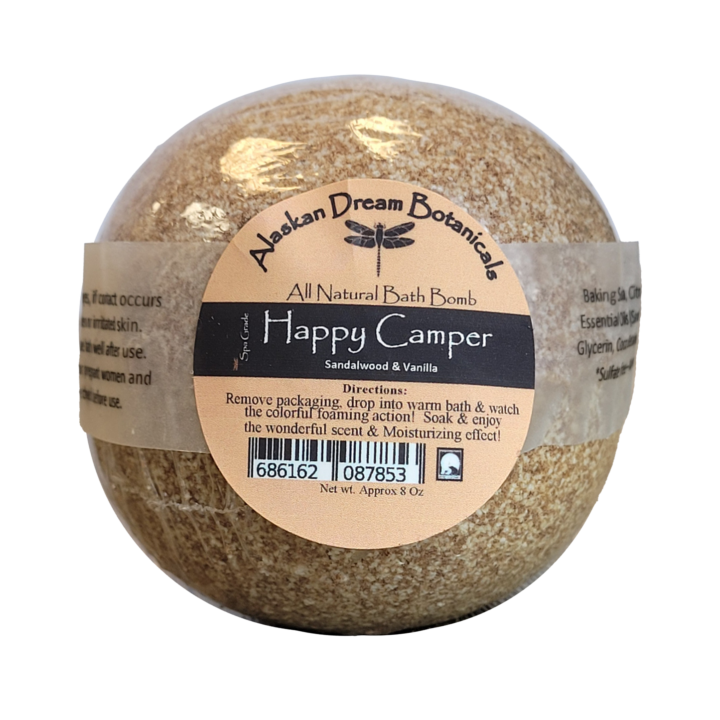 Happy Camper Spa Grade Bath Bomb