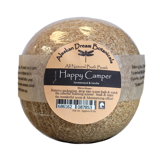 Happy Camper Spa Grade Bath Bomb