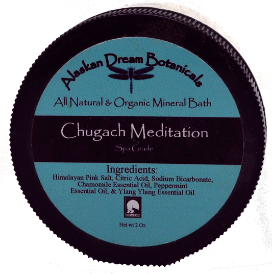 Chugach Meditation Spa Grade Mineral Bath - Alaskan Dream Botanicals