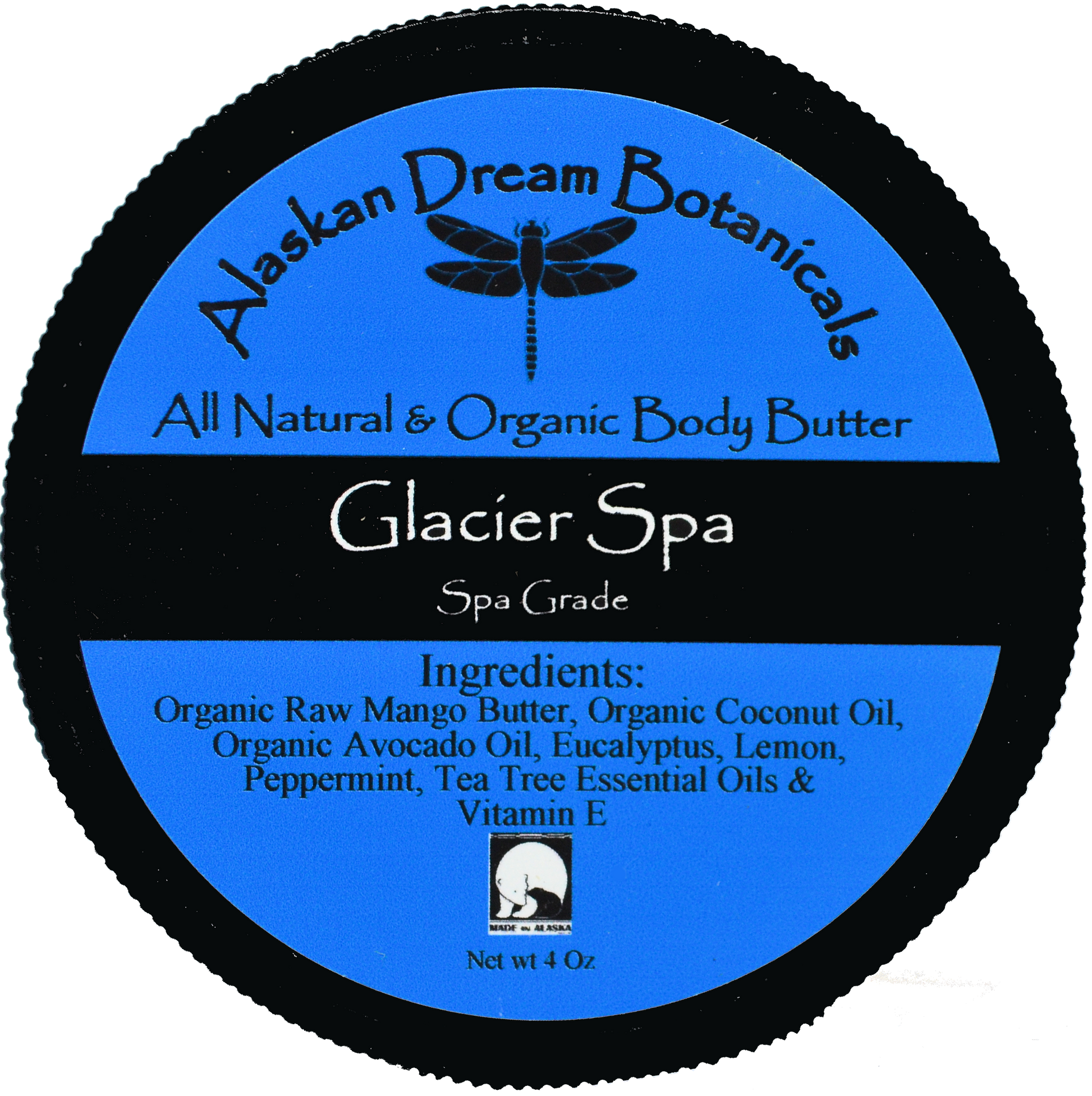 Glacier Spa (Spa Grade) Body Butter - Alaskan Dream Botanicals