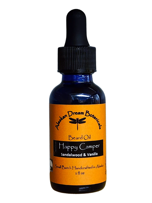 Happy Camper Spa Grade Beard Oil - Alaskan Dream Botanicals