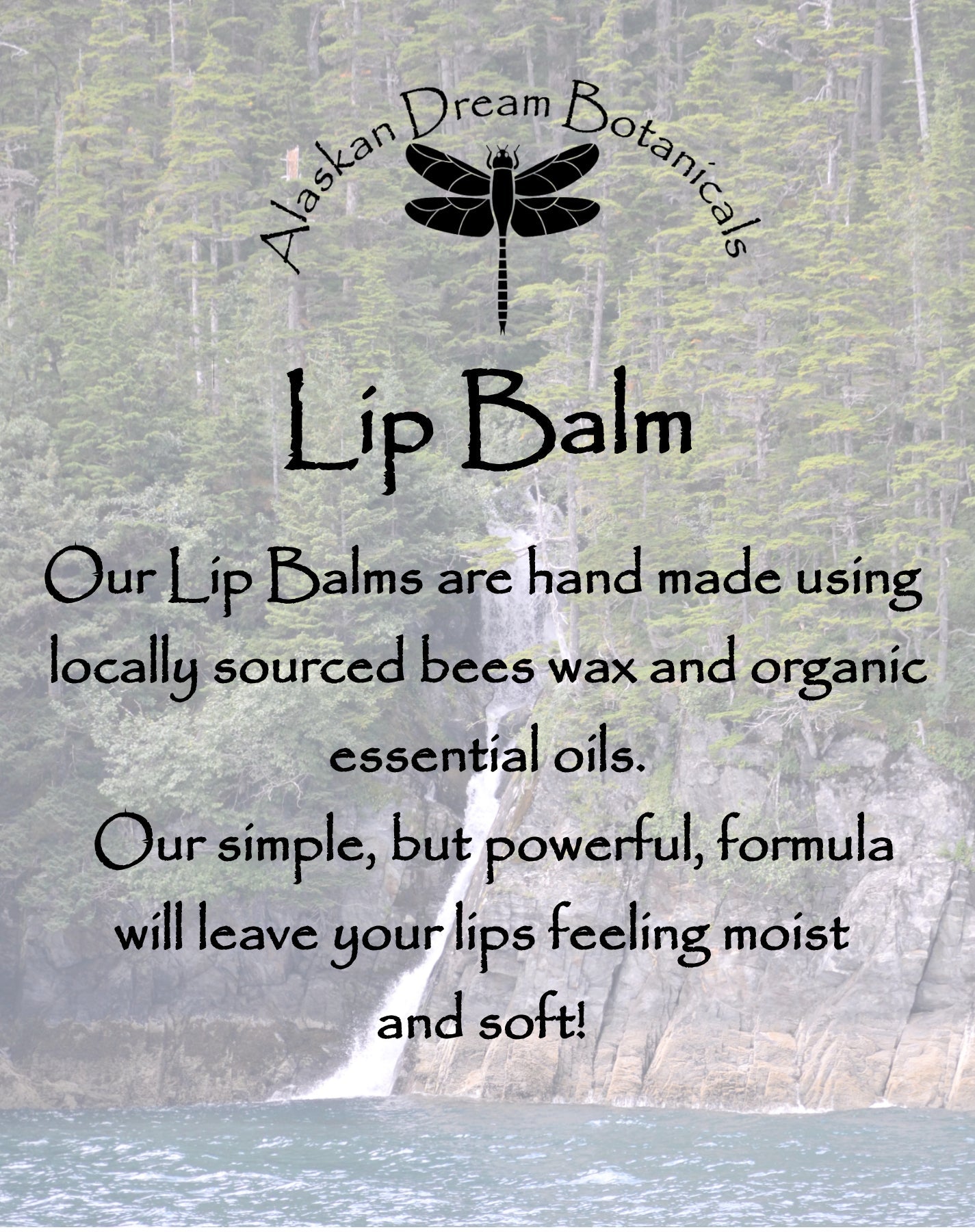 Sign - Alaskan Dream Botanicals