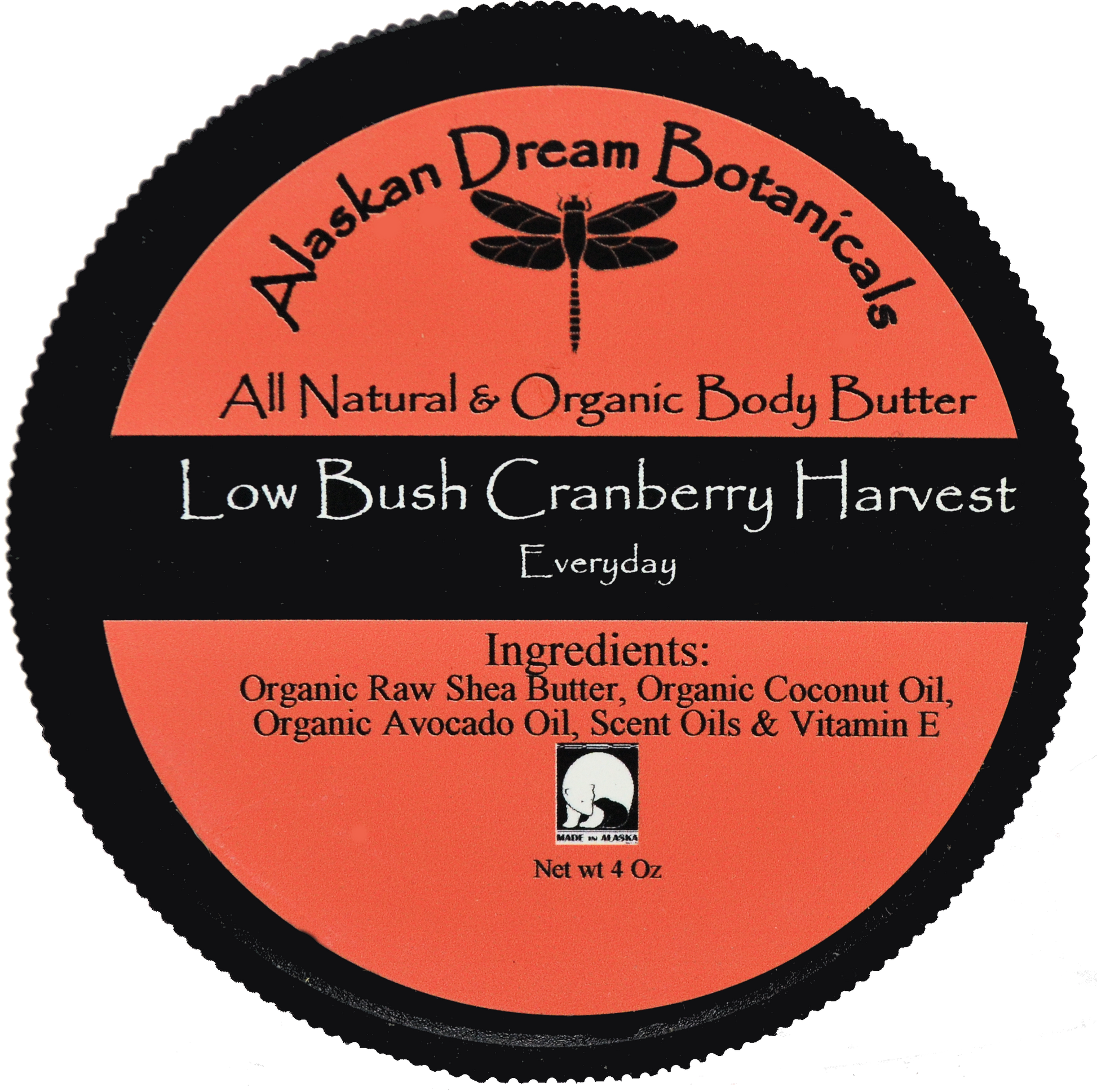 Low Bush Cranberry Everyday Body Butter - Alaskan Dream Botanicals