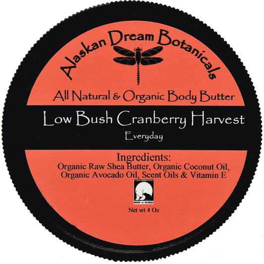 Low Bush Cranberry Everyday Body Butter - Alaskan Dream Botanicals