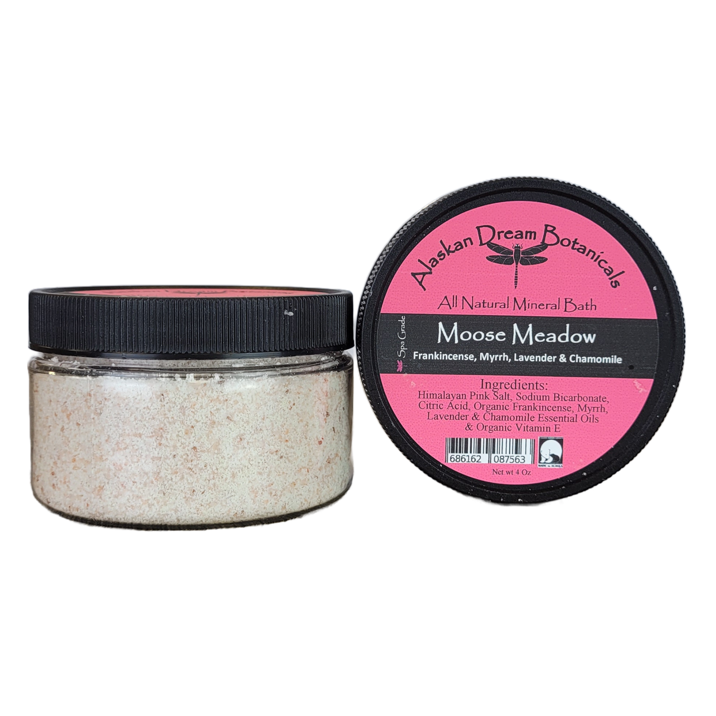 Moose Meadow Spa Grade Mineral Bath - Alaskan Dream Botanicals