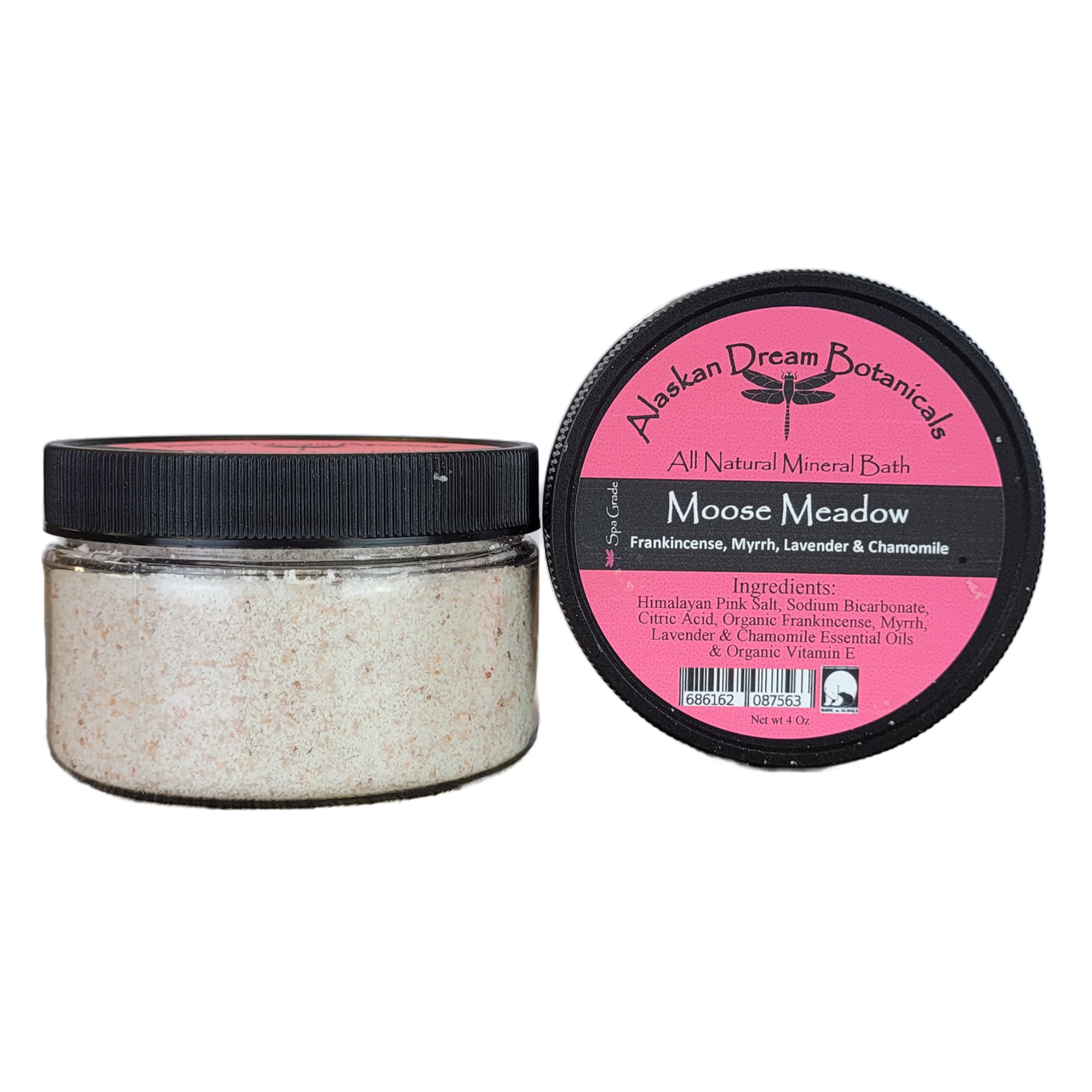 Moose Meadow Spa Grade Mineral Bath - Alaskan Dream Botanicals