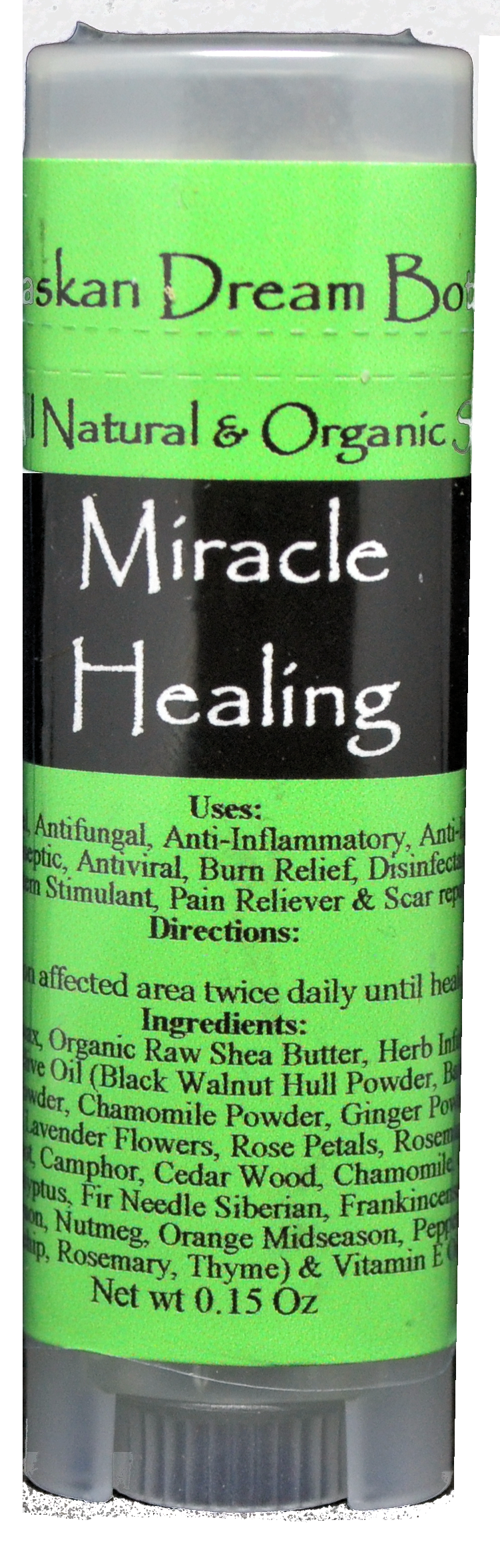 Miracle Healing Spa Grade Salve - Alaskan Dream Botanicals