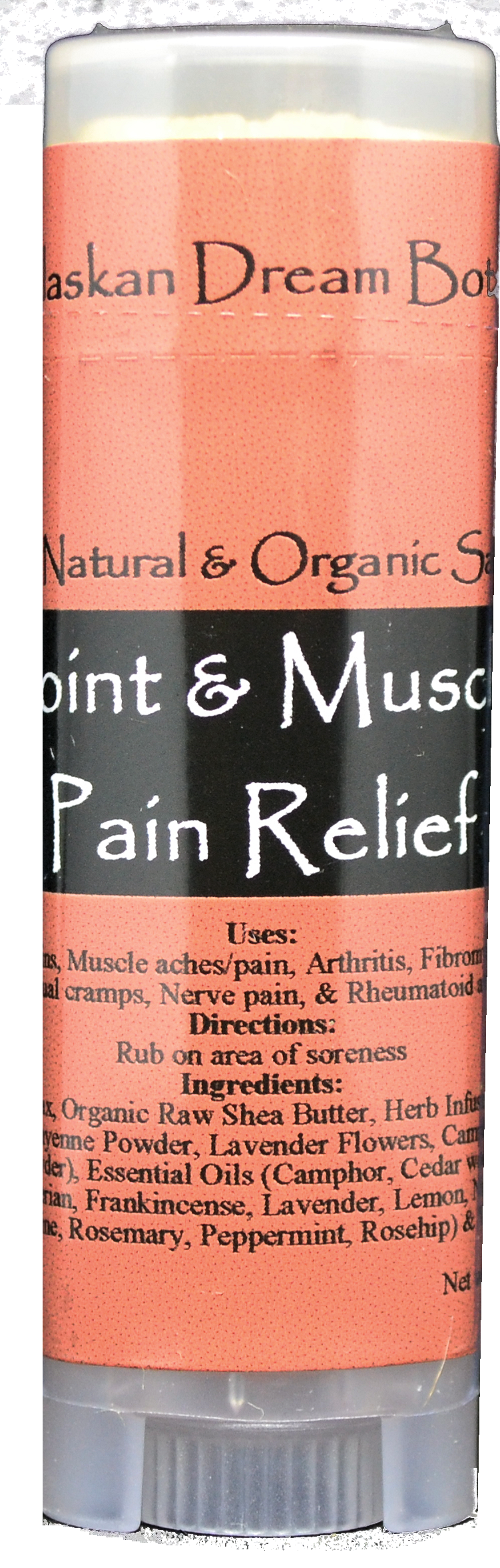 Joint & Muscle Pain Spa Grade Salve - Alaskan Dream Botanicals