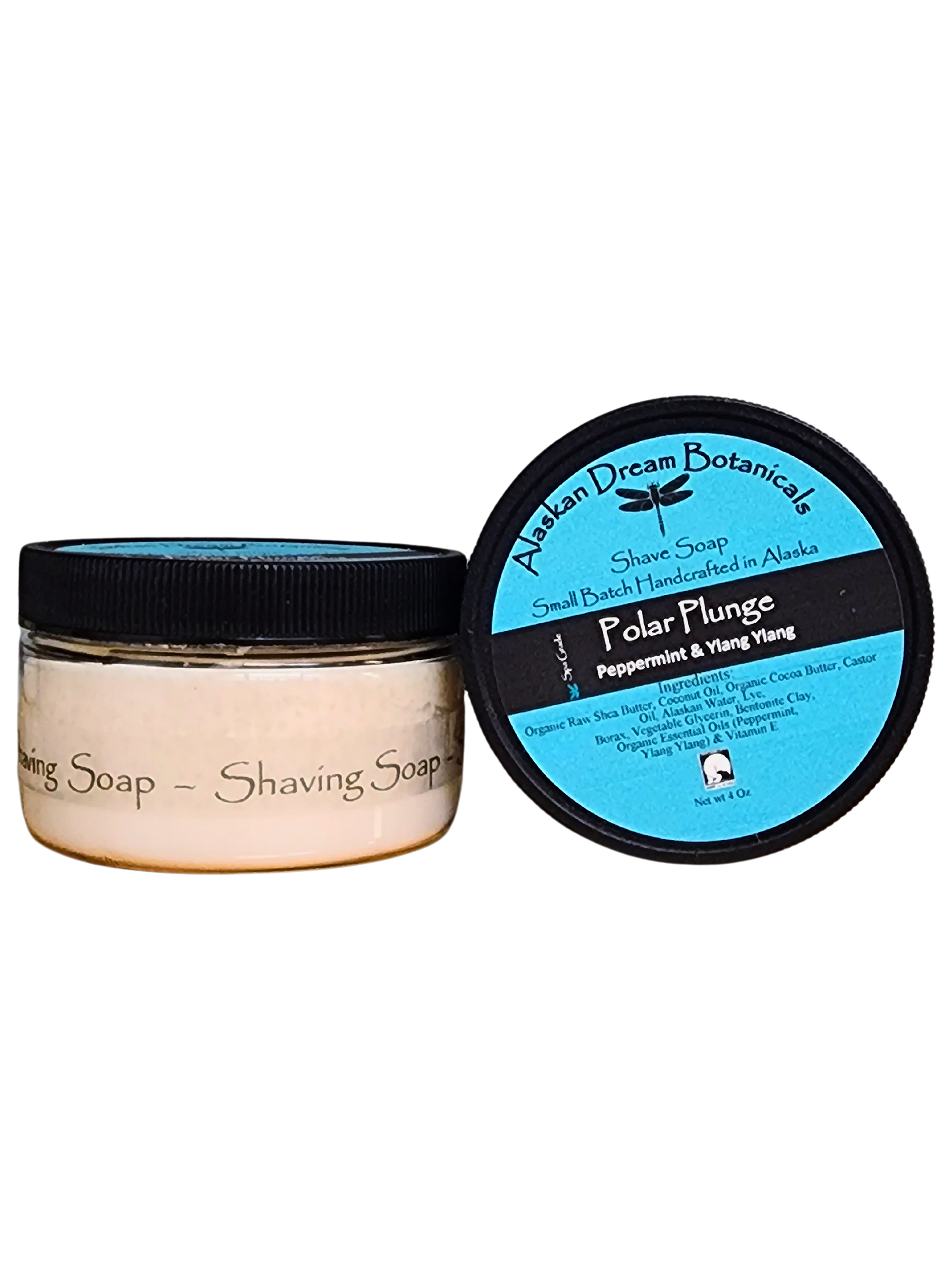 Polar Plunge Spa Grade Shaving Soap - Alaskan Dream Botanicals