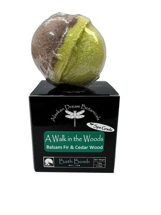 A Walk in the Woods Spa Grade Bath Bomb