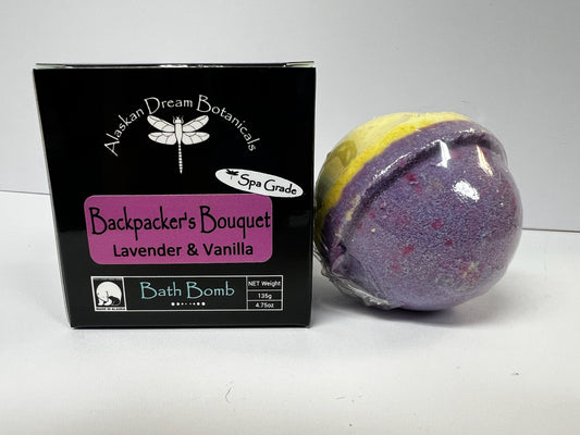 Backpacker's Bouquet Spa Grade Bath Bomb