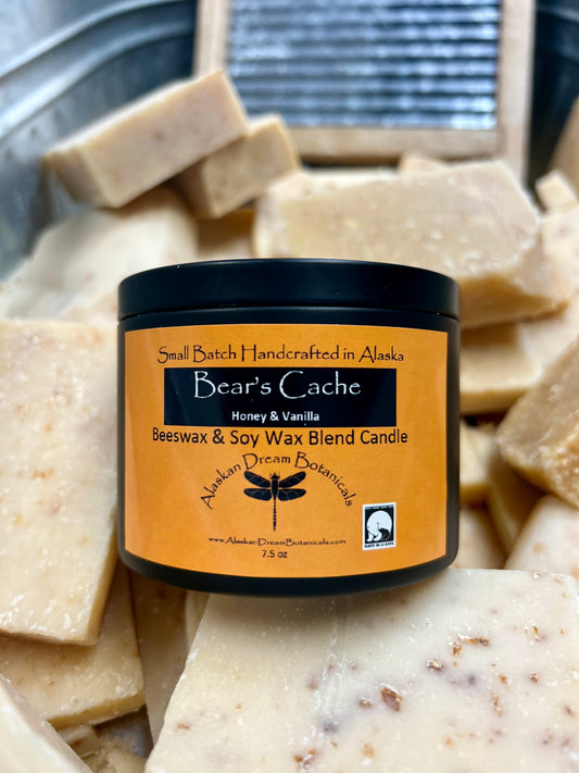 Bear's Cache Candle - 7.5oz Tin