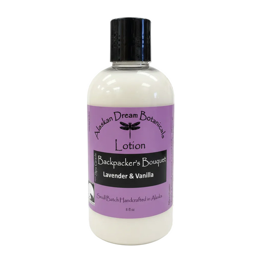 Backpacker's Bouquet Spa Grade Lotion